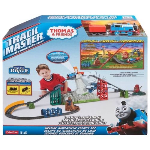 Fisher Price Thomas & Friends Motorised TrackMaster Deluxe Avalanche Escape Set