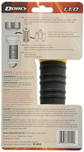 DORCY INCREDIBLE LED FLOATING FLASHLIGHT 3AA 4 LED - 2