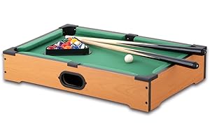 DE VES SPORT Devessport - Billar de sobremesa - Fácil de Guardar - Fácil Montaje - Incluye Todos los Accesorios para Poder Jugar - Ideal para Jugar con Amigos - Medidas: 52 x 31.2 x 10.3 Cm
