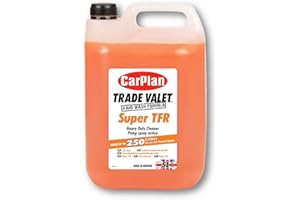 CarPlan Trade Valet Heavy Duty Hand Wash Car Concentrate Super TFR, 5 Litres