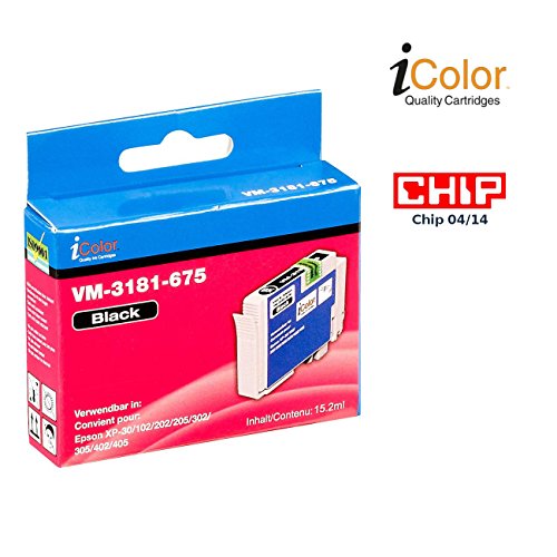 iColor Patrone für Epson (ersetzt T1811 / 18XL), black