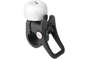 Nikou Scooter électrique Guidon Cloche Anneau Corne Fort et Clair Simple et élégant pour Xiao-mi M365 avec Crochet Pliant