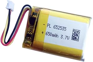 XINLANTECH 652535 Batterie de rechange 650 mAh pour Logitech MX Master 2, MX Master 3, MX Master 2s, MX Anywhere 2, MX Anywhere 2S, MX Ergo, M-RO052, 910-004362 910-004374 533-000120 533-0000120 Batterie 121