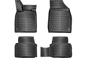 ELMASLINE Tapis en caoutchouc 3D pour Renault 5 E-Tech (R5) 2024-2025 | Accessoires de tapis de sol