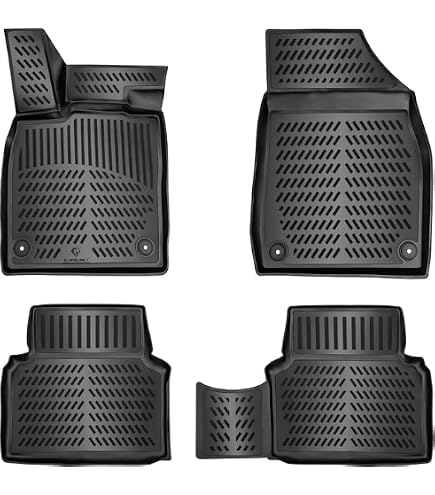 FROGUM Esclusivi Tappetini auto in gomma e vasca baule bagagliaio su misura per Toyota C-HR 2016-2019 | Bordo alto| Robusto e durevole