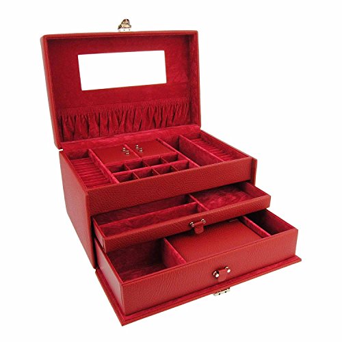 Preisvergleich Produktbild 3 Schubladen Schmuck-Box