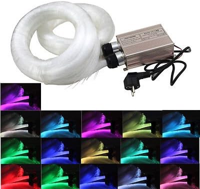 Roilois 16 Colours Dimmable RGB LED Starry Sky 32 760 Light Fiber Optic Fibre Lighting Point