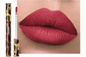 Anifer Rossetto liquido opaco vellutato, trucco duraturo e impermeabile, lucidalabbra antiaderente con lucentezza istantanea, (rosso malva chiaro.09)
