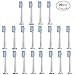 Produktbild U-Prime® Ersatz Aufsteckbürsten,Kompatibel mit Philips Sonicare HX6054 Sensitive Standard Aufsteckbürsten(für elektrische Zahnbürsten), 20 Stück( 5er-Pack).