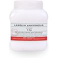BRM Chemicals Lanolin Anhydrous - 5 KG For Soap Making, Shampoo, Cosmetics, Serum Making, Beauty Formulations, Moisturizer, Lotion Making, Domestic Use & DIY Personal Care For Face, Hair, Skin & Body