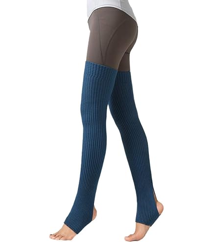 Scaldamuscoli Rosa FUIPVGI 3 Paia Scaldamuscoli Per Donne E Ragazze, Inverno Calzini Alti Al Ginocchio Senza Piedi, Scaldamuscolo Danza Da Donna Alla Calzini Lunghi Al Ginocchio (Nero, Bianco, Rosa Scalda Muscoli Bambina