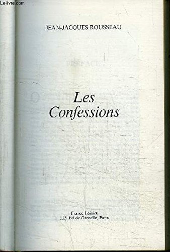 couverture de : Les Confessions