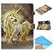 Price comparison product image MOKASE iPad 9.7 2017, iPad Air/Air 2 case, Premium Leather Auto Sleep Wake Magnetic Wallet Protective Case Cover for Apple New iPad 9.7 Inch 2017,iPad Air / Air2, Golden Pony