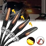 Einfache Installation: Schließen Sie einfach 2 Drähte an (Schwarz ist positiv; Rot ist negativ), die direkt an der ursprünglichen Stelle der Blinkerleuchte angebracht sind