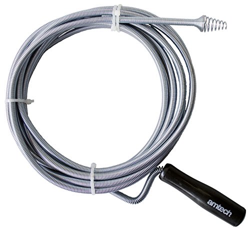 Am-Tech  S1895 Flexible tubería de drenaje y desagüe desatascador 1 rojo