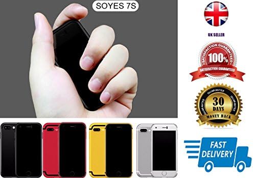 SOYES 7S JJA EDITION Dual SIM QuadCore 3G Unlocked Android Baby Mini Smartphone Mobile Phone SIZE OF BANK CREDIT CARD KIDS TOY (GOLD)
