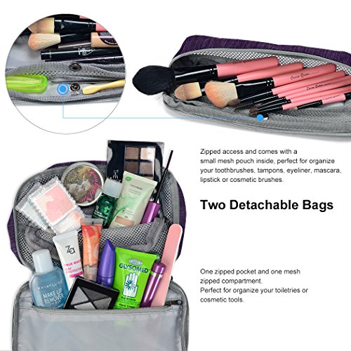 Mardingtop Kulturbeutel Reise Kulturtasche Kosmetiktasche Zum Aufhaengen Waschtasche - 3