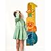 Petit Collage Folding Growth Chart | Safari Animal Tower