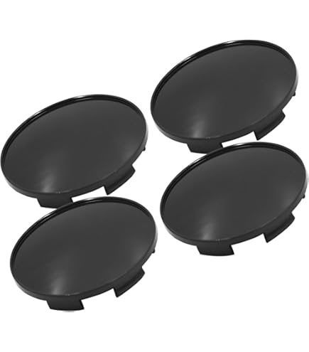 Buy 4 Pcs a set 68mm Universal Black Car Wheel Center Hub Caps Covers