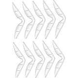 10PCS Silicone Anti Fog Nose Bridge Pads for Mask, Silicone Self-Adhesive Protection Strip Seal, Soft Comfortable Nose Suppor