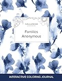 Image de Adult Coloring Journal: Families Anonymous (Floral Illustrations, Blue Orchid)