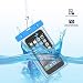 Produktbild GH-Ghawk Universelle wasserdichte Handy Tasche, Große wasserdichte Handy Hülle Unterwasser Dry Bag für Moto G6 Play, Weiche TPU-Tasche für alle Mobiltelefone bis 6,5