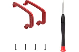 SYACHI Stoßstange für DJI Avata 2 Bumper Metall Schutz Schützt das Objektiv und das Gimbal Anti-Schock Anti-Kollision für Avata 2 Zubehör (Rot)