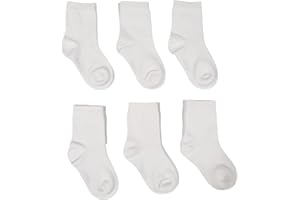 LITTLE TEAM BABY AND KID Baby Kids Girls Seamless Socks Cotton Rich Soft Colourful Durable Comfort Newborn Toddler & Kids School Ankle Socks Size 0-10 Years (6 Pairs)