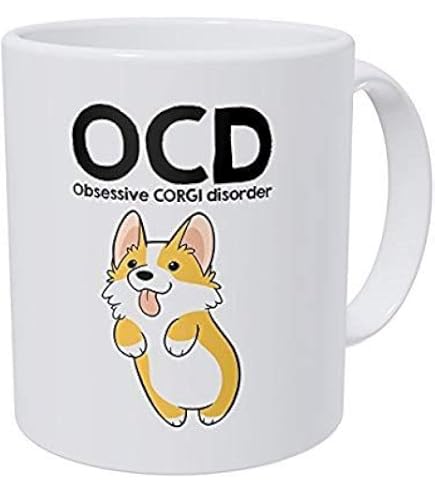 Tazza Tazza Caffè Ceramica Corgi Butt