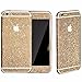 Heartly Sparking Bling Glitter Crystal Diamond Protective Film Whole Body Phone Skin Sticker For Apple iPhone 5 5S 5G / iPhone SE - Mobile Gold RS.529.00