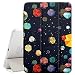 Produktbild Graphic4You Colorful Asteroids Muster Smart Cover Hülle Dünn Tri-Fold Schlank Superleicht Ständer Cover Schutzhülle Tasche für Apple iPad 9.7" (2017/2018)