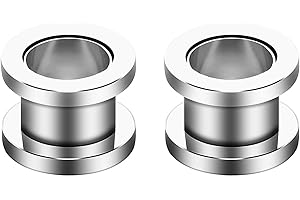 Decentraland 12 piercing a vite in acciaio inox 316L, 6 colori, 14 g (1,6 mm)