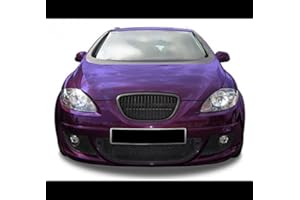 GOINGFAST Pour Seat Leon 2 1P Altea XL Toledo 3 Calandre Avant Grille Noir Sans Sigle