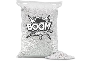 Boom Nutrients Perlita 6L – Aditivo para Sustrato de Cultivo – Mejora Drenaje y Aireación – Ideal para Semilleros, Macetas y Huertos – Ligera y Estéril – Uso Profesional y Doméstico