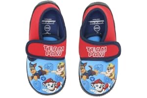 eplusm Paw Patrol Chaussons pour garçon avec fermeture Velcro de 2 à 6 ans