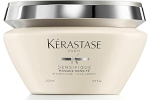 KERASTASE Kérastase Densifique Femme, Mascarilla Densificante, Fortificante Sin Apelmazamiento, Para Pelo Fino y Debilitado, Masque Densité, 200 ml