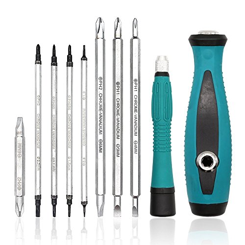 e-durable Magnetischer Schlitz & Phillips & Pentalobe-Schraubendreher Kit Multifunktions-Elektronik Schraube Treiber Repair Tools Set für Handy, Tablet, PC, MacBook und andere Haushaltsgeräte