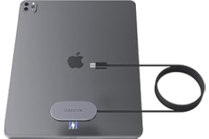 LULULOOK Cargador inalámbrico magnético para iPad Pro de 11 pulgadas (1st/2nd/3rd/4th), iPad Air de 11 pulgadas (M2/M3) y iPad Air de 10,9 pulgadas (4th/5th), 18 W de carga rápida Smart Connector