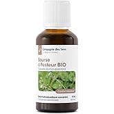 Bourse à Pasteur BIO (Capsella Bursa-Pastoris) – Teinture Mère - Extrait hydroalcoolique concentré
