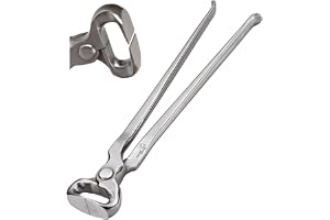 Equinez Tools Hoof Nipper 36cm Vanadium Steel Farrier in Dull Finish