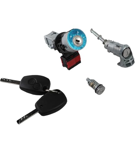 Antivol De Direction Neiman Compatible Renault Laguna Master 2 Mova – Kit Avec 2 Clés