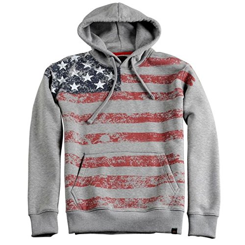 Preisvergleich Produktbild Alpha Industries Herren Oberteile / Hoody Flag grau 2XL