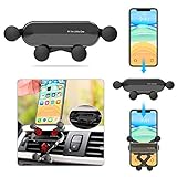 Ossky Support Téléphone Voiture Universel avec Rotation 360°, Support Smartphone Voiture Ventilation pour iPhone 11 Pro/X/XS/XR, Samsung S10 / S9, Huawei,Oneplus, Les Autres Smartphone et GPS