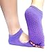 Produktbild 5 Toe socken - TOOGOO(R)Neue 5 Toe uebung Yoga Fitness Studio Rutschfeste Massage Zehensocken Mit Vollem Griff lila