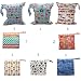 Phenovo Baby Waterproof Travel Cloth Zipper Diaper Wet Dry Storage Bag Tote Nappy Pouch - 1