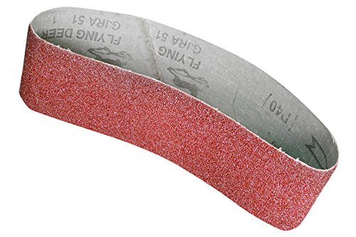 5x Bandschleifer Schleifbänder Schleifband Schleifpapier 75x785mm Körnung 100