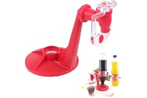 FDIT Dispenser per Bevande in Materiale Plastico Bottiglia per Bevande Bevitore Rovesciato con Rubinetti per, Tipi di Erogatore per Bevande a Pressione Manuale