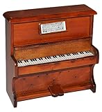 mini klavier glockenspiel Größe Klavier: circa 10,5 cm hoch; 11 cm breit und 4,3 cm tief