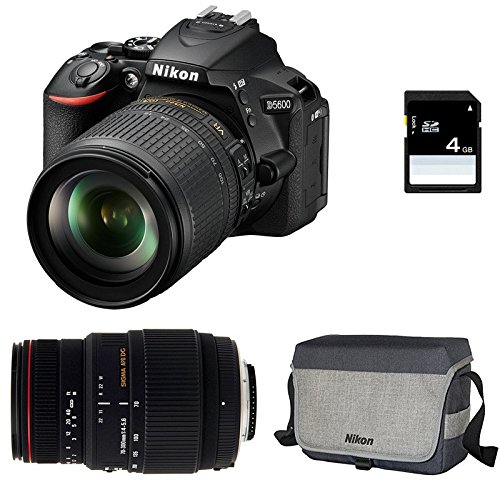 NIKON D5600 + 18-105 VR + SIGMA 70-300 DG APO MACRO + Sac + Carte SD 4Go NIKON D5600 + 18-105 VR + SIGMA 70-300 DG APO MACRO + Sac + Carte SD 4Go