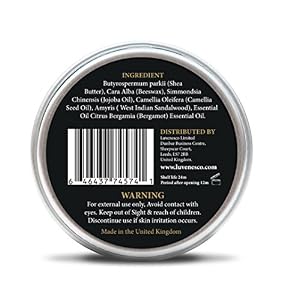 All Natural & Organic Beard Balm By Luvenesco. Daily beard Conditioner that Promotes Healthy Beard Growth – Natural… - Image 2